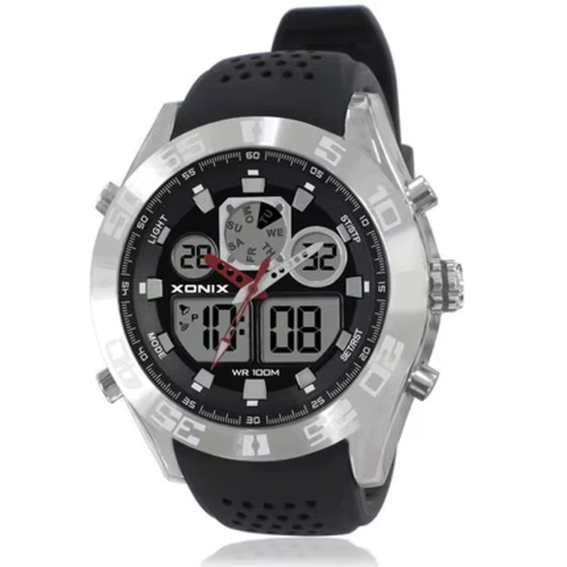 TOP Men Sports Watches Waterproof 100M Analog-Digital Watch Running Swimming Diving Wristwatch Relojes Hombre Montre Homme MY