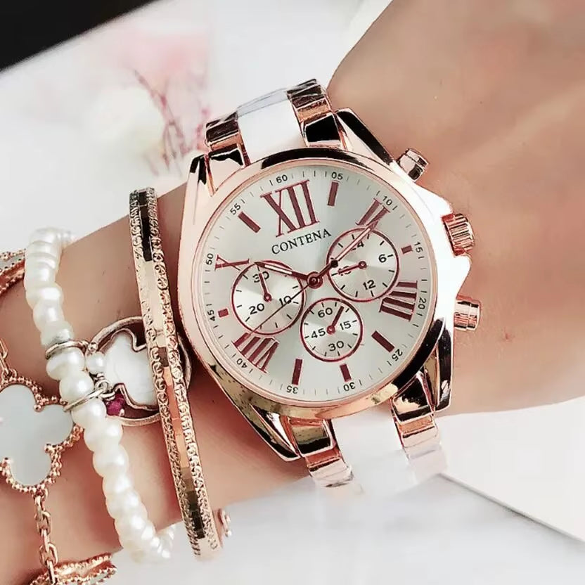 Top Brand Luxury Watches for Women Fashion Creative Steel Bracelet Women'S Watches Ladies Quartz Bracelet Watch Reloj Mujer