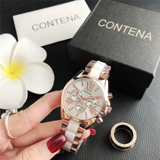 Top Brand Luxury Watches for Women Fashion Creative Steel Bracelet Women'S Watches Ladies Quartz Bracelet Watch Reloj Mujer