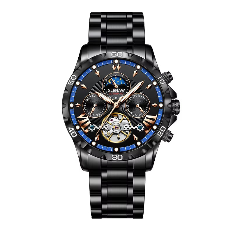 Design Mens Watches Top Brand Luxury Fashion Business Automatic Watch Men'S Waterproof Mechanical Watch Montre Homme