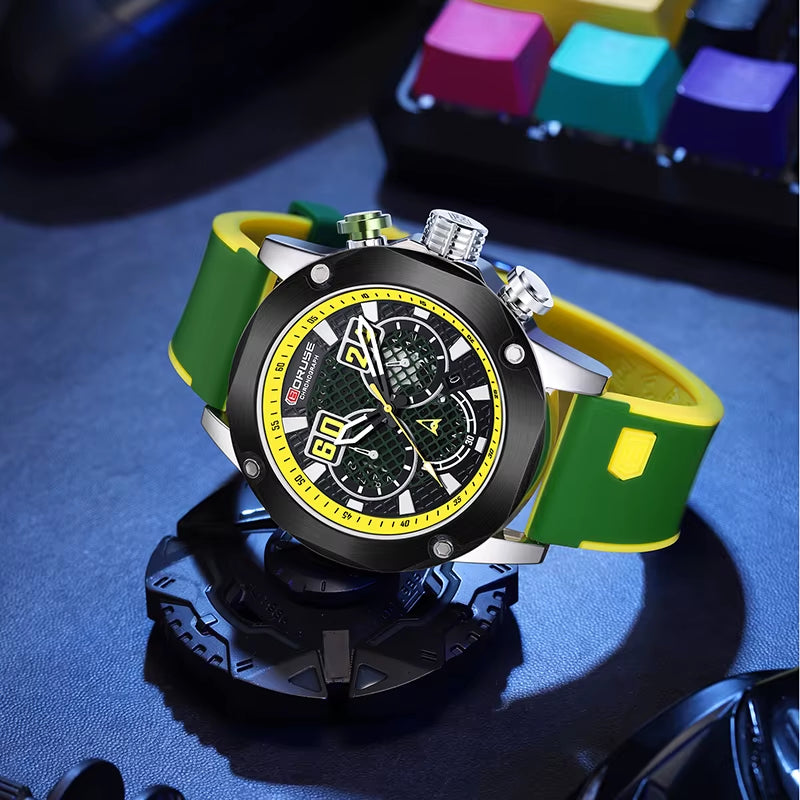 Watches for Mens Quartz Wristwatch Chronograph Mens Watches Clock Watch for Men Classic with Box Relogio Masculino