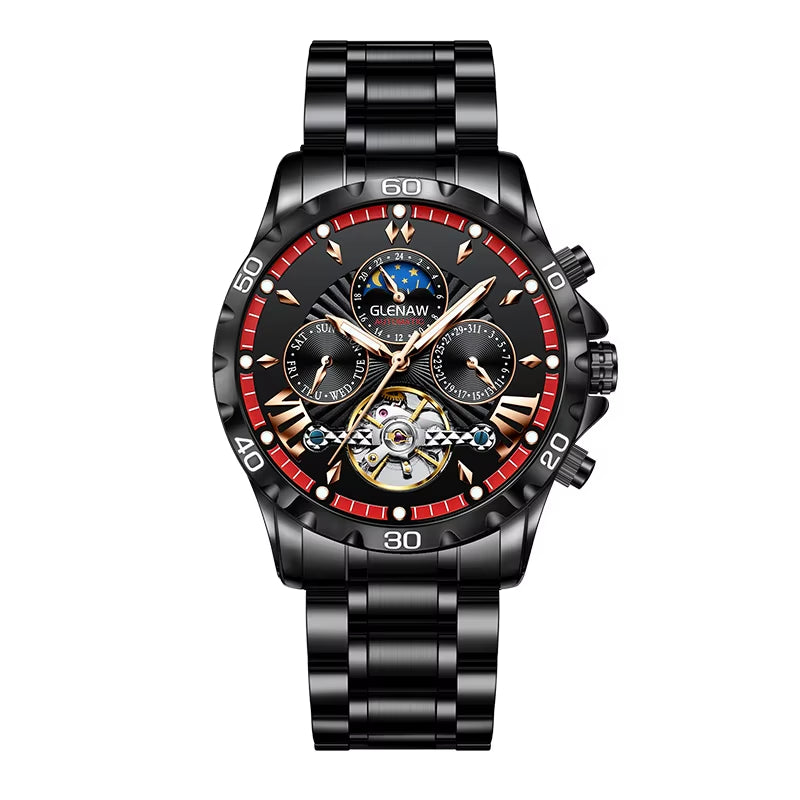 Design Mens Watches Top Brand Luxury Fashion Business Automatic Watch Men'S Waterproof Mechanical Watch Montre Homme