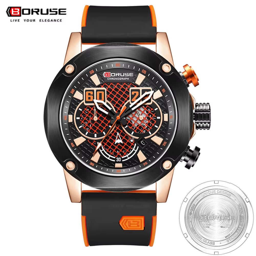Watches for Mens Quartz Wristwatch Chronograph Mens Watches Clock Watch for Men Classic with Box Relogio Masculino