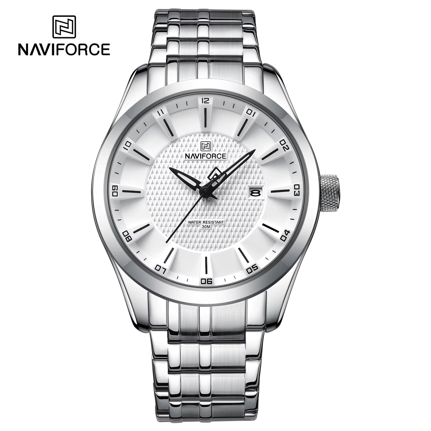 Brand Business Luxury Watch Men Clock Waterproof Luminous Quartz Stainless Steel Wristwatch Fashion Mens Watches