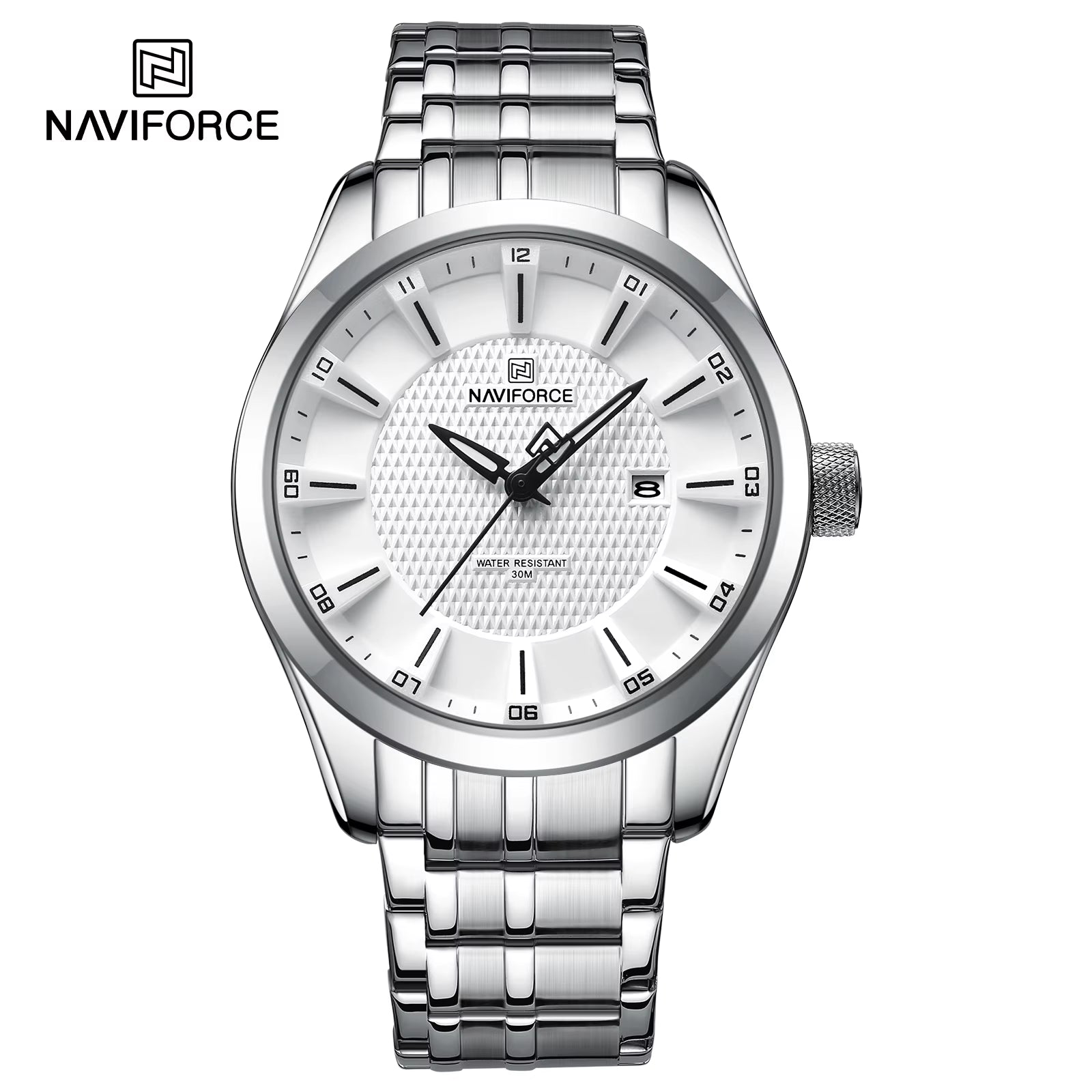Brand Business Luxury Watch Men Clock Waterproof Luminous Quartz Stainless Steel Wristwatch Fashion Mens Watches
