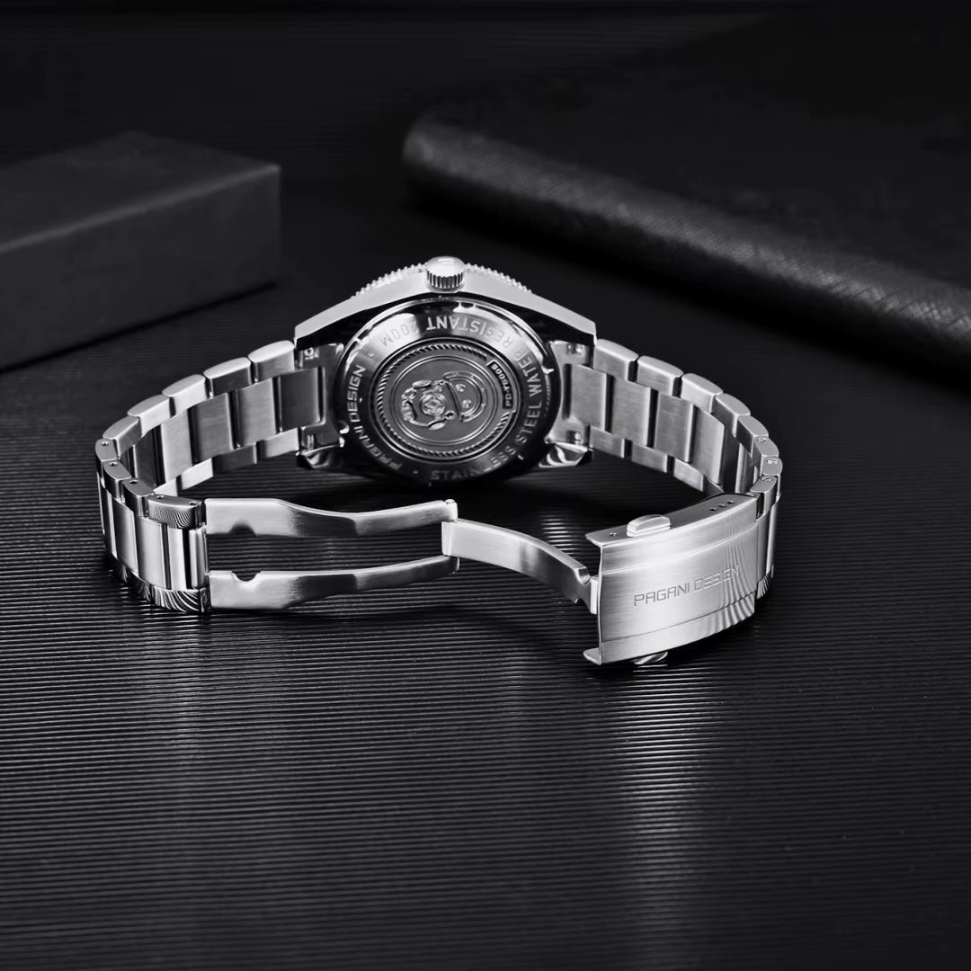 2024 New PAGANI Design 41Mm Men'S Automatic Mechanical Watch Classic Retro 200M Waterproof Business Sports Watches Reloj Hombre