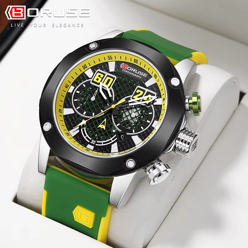Watches for Mens Quartz Wristwatch Chronograph Mens Watches Clock Watch for Men Classic with Box Relogio Masculino