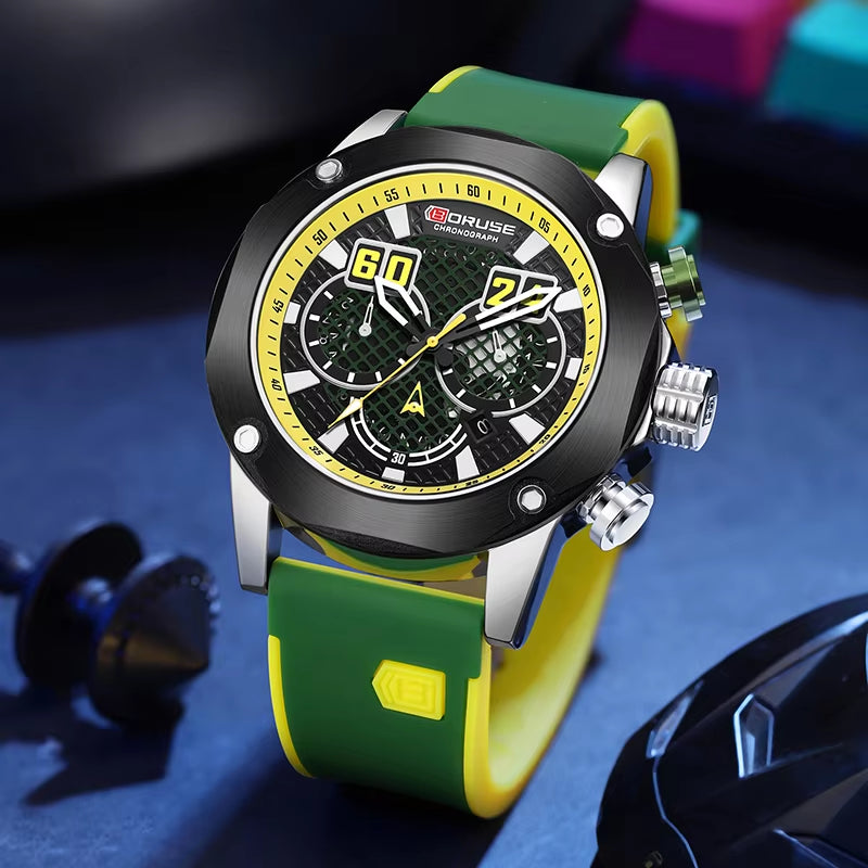 Watches for Mens Quartz Wristwatch Chronograph Mens Watches Clock Watch for Men Classic with Box Relogio Masculino