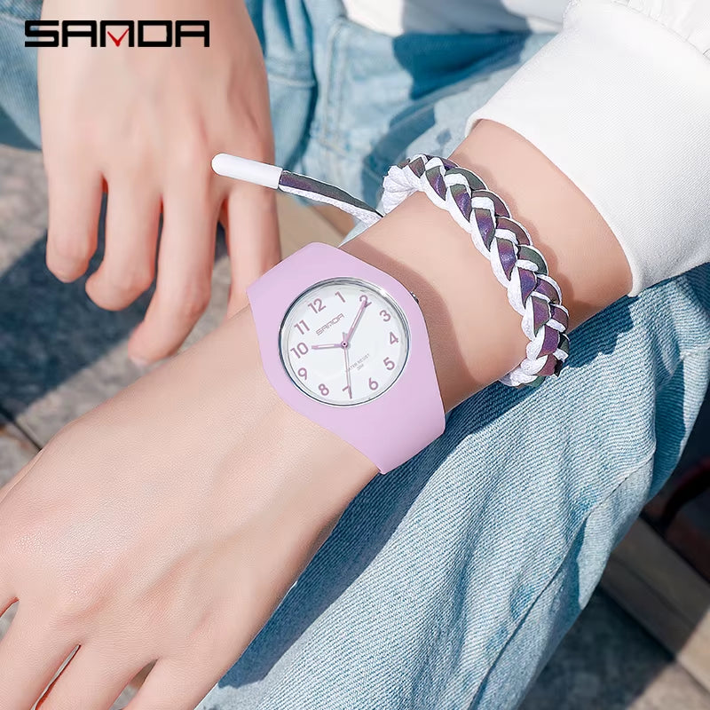 2024 Women'S Watch Simple Fashion Women Luxury Brand Waterproof Quartz Watches Ultra-Thin Design Ladies Wristwatches Reloj Mujer