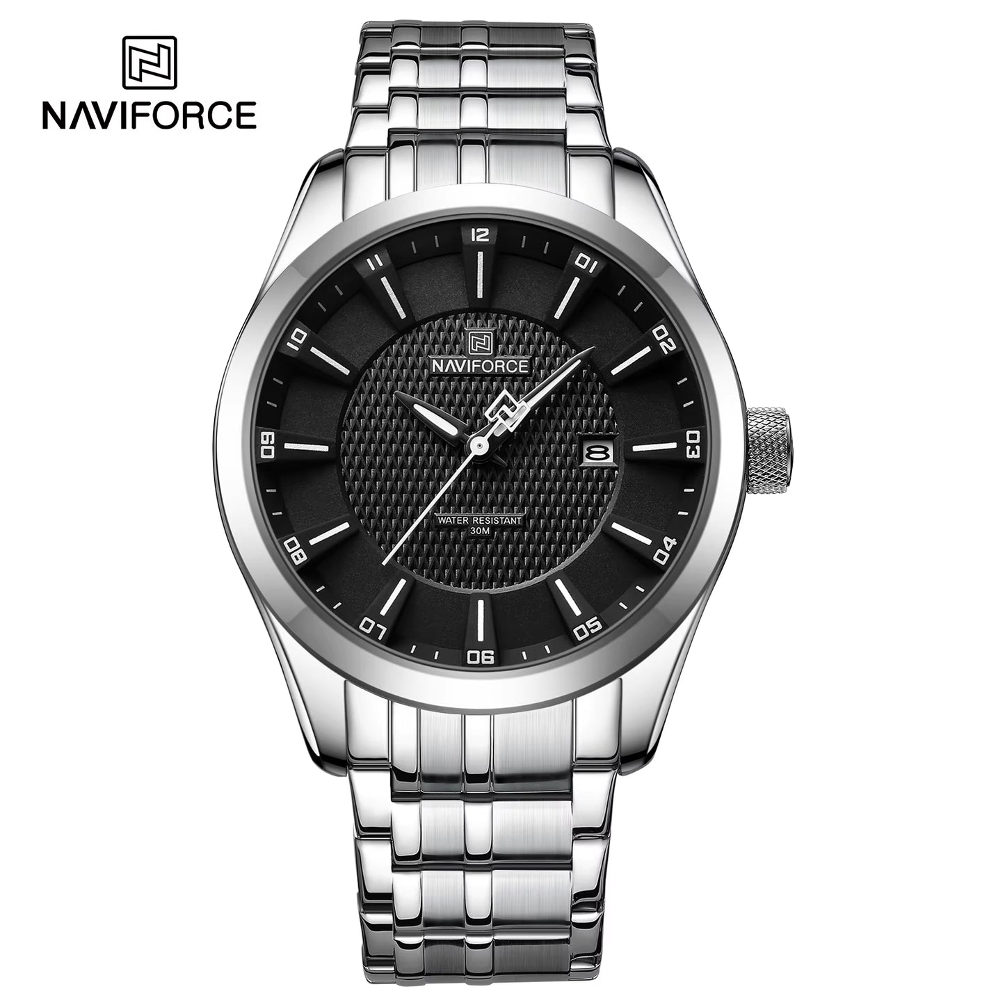 Brand Business Luxury Watch Men Clock Waterproof Luminous Quartz Stainless Steel Wristwatch Fashion Mens Watches
