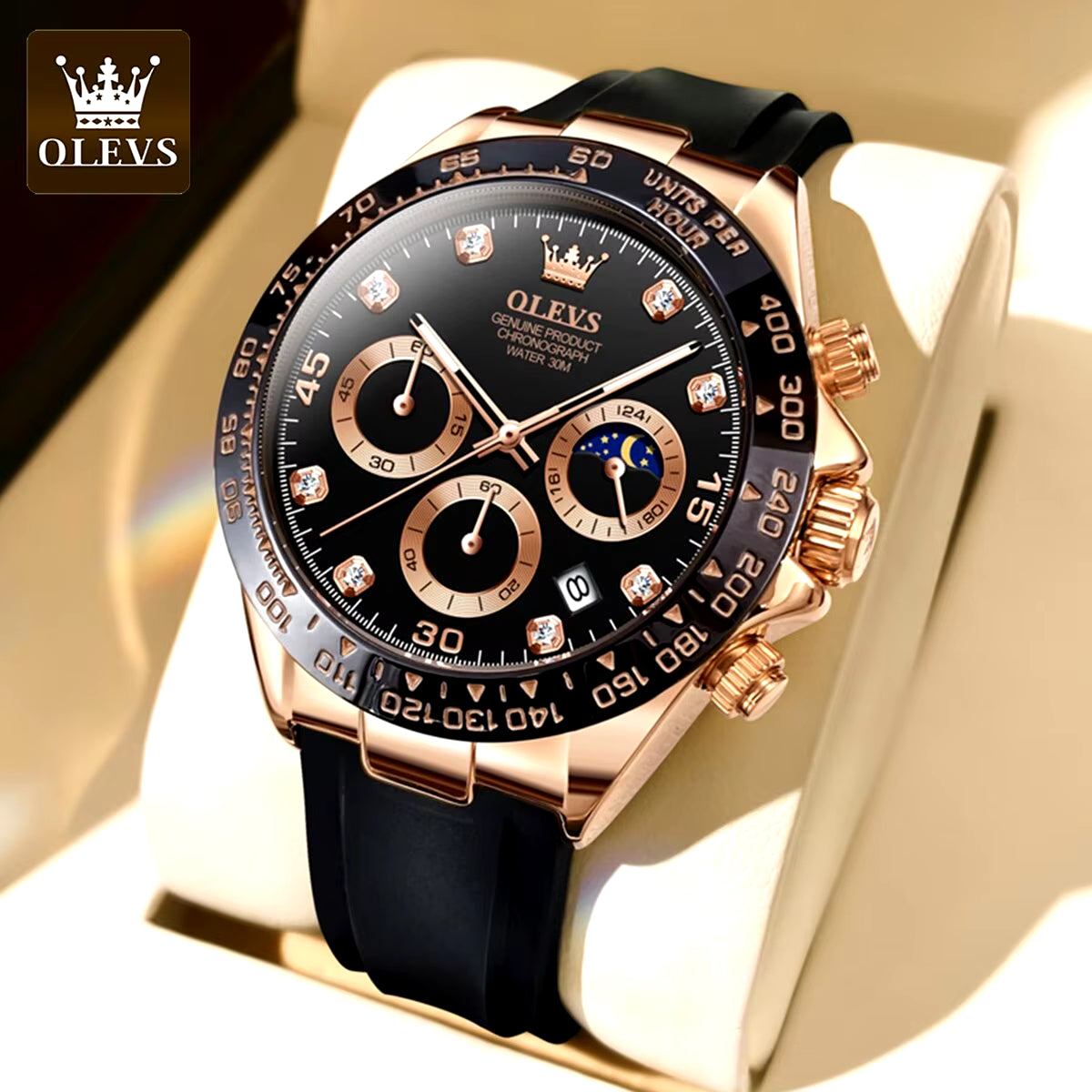 Luxury Men Watch Quartz Man Watches Waterproof Luminous Top Brand Watch for Men Date Chronograph Sport Wristwatch