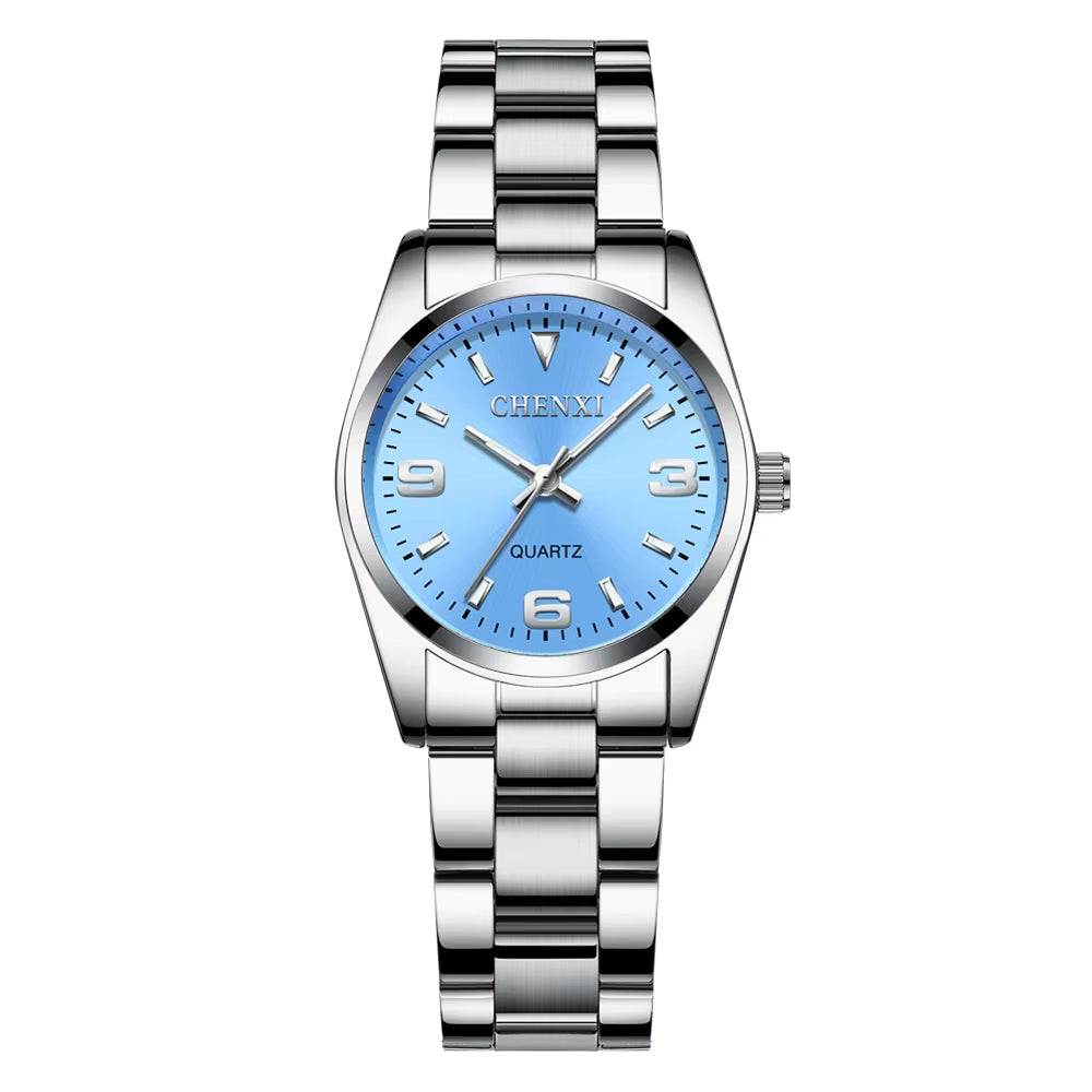 Lady Rhinestone Fashion Watch Women Quartz Watch Women'S Wrist Watches Female Dress Clock Xfcs Relogio Feminino