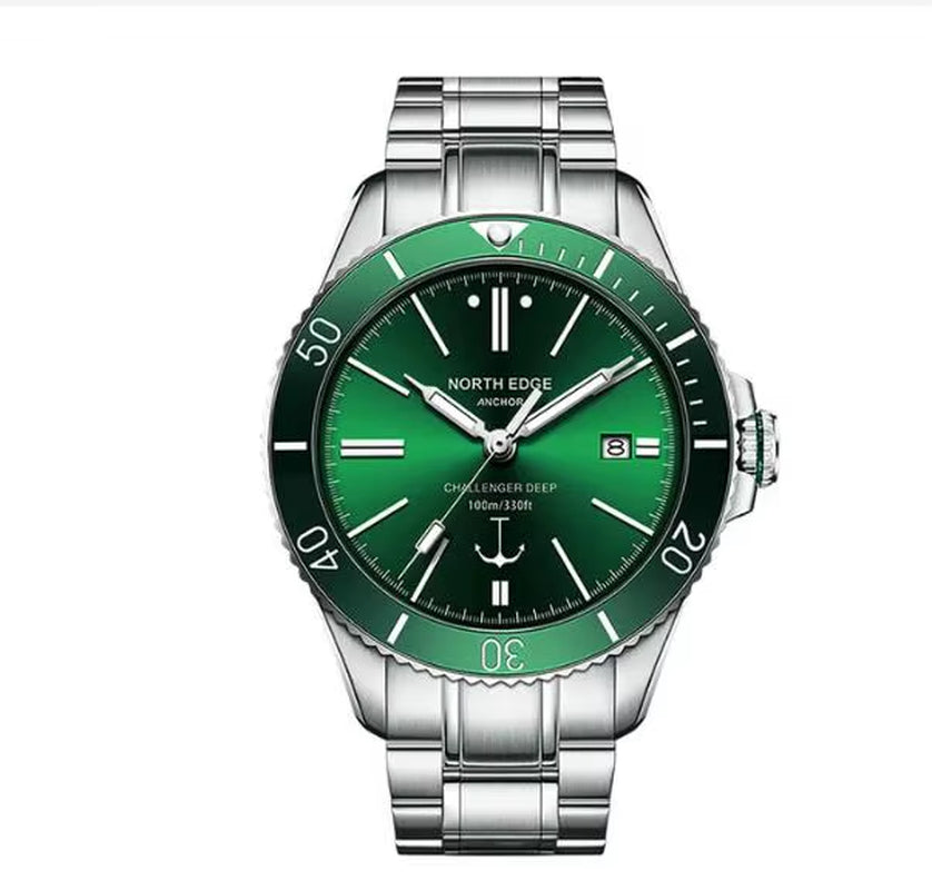ANCHOR 42MM Men Mechanical Wristwatch Luxury Sapphire Glass MIYOTA 8215 Automatic Watches 10Bar Waterproof Watch Men