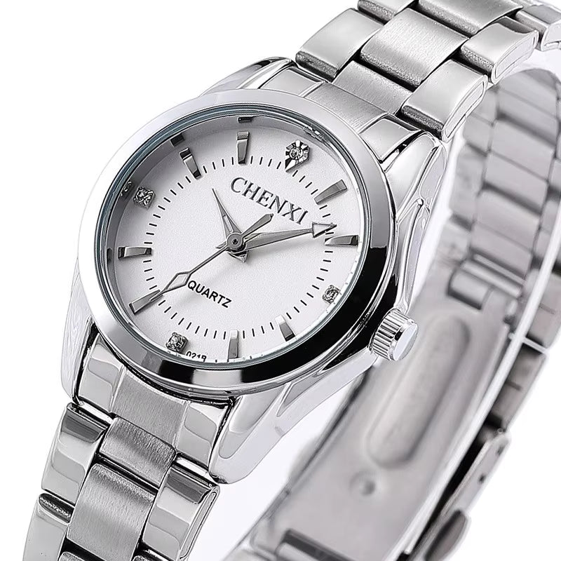 Lady Rhinestone Fashion Watch Women Quartz Watch Women'S Wrist Watches Female Dress Clock Xfcs Relogio Feminino
