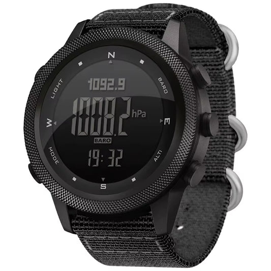 APACHE-46 Men Digital Watch Outdoor Sports Running Swimming Outdoor Sport Watches Altimeter Barometer Compass WR50M