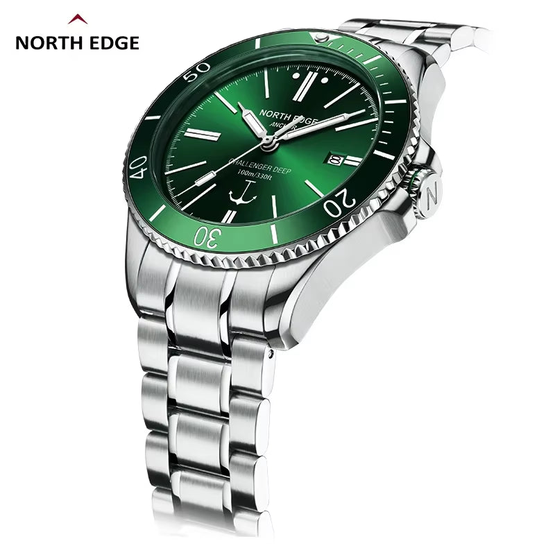 ANCHOR 42MM Men Mechanical Wristwatch Luxury Sapphire Glass MIYOTA 8215 Automatic Watches 10Bar Waterproof Watch Men