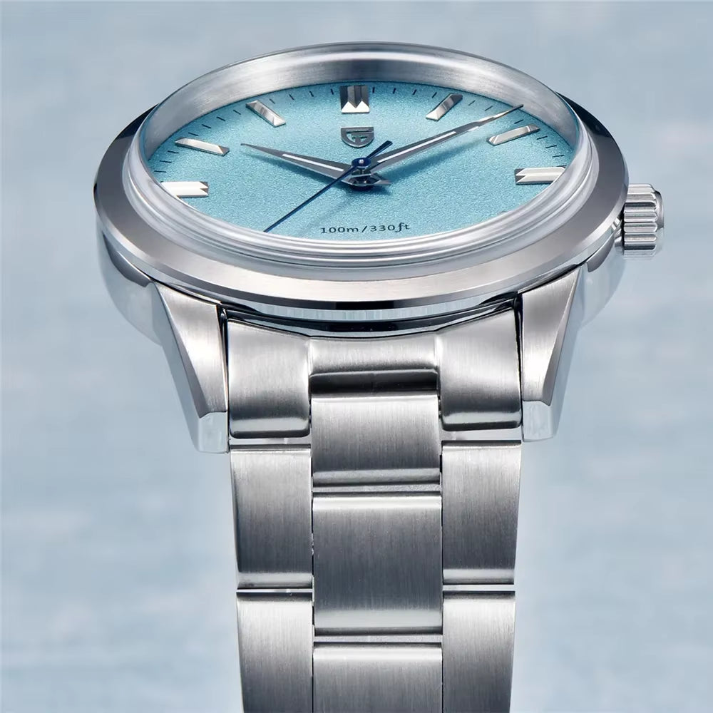 PAGANI DESIGN 2024 New 38Mm Men'S Quartz Watches Stainless Steel AR Coating Sapphire VH31 Business Sports Watches Watch for Men