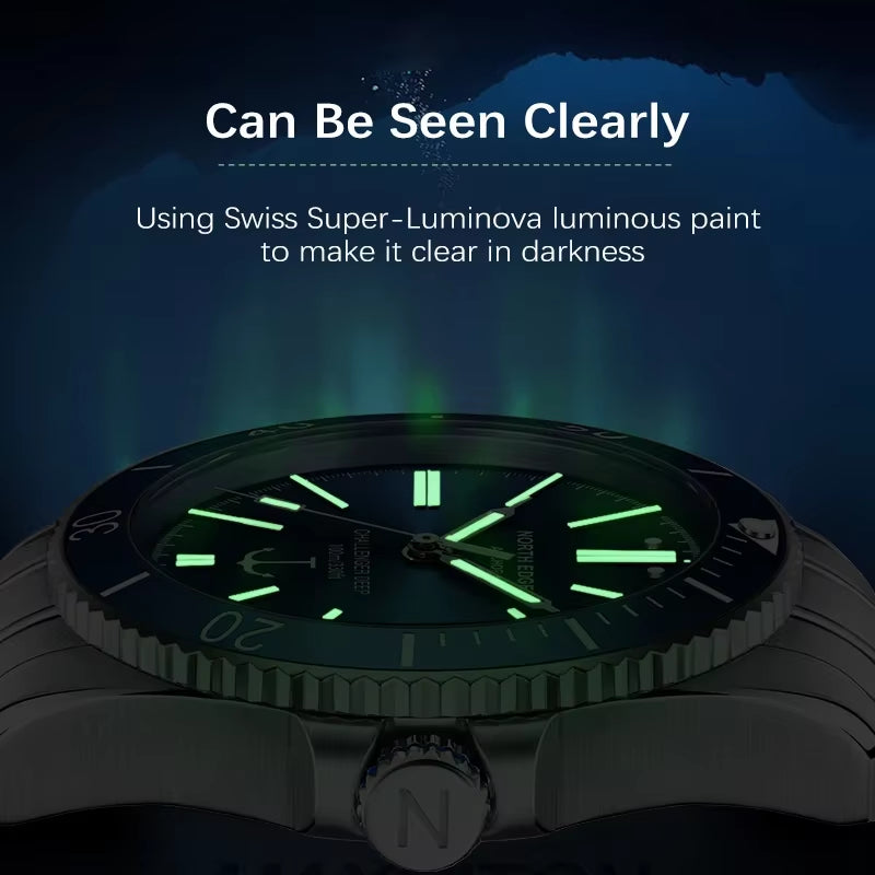 ANCHOR 42MM Men Mechanical Wristwatch Luxury Sapphire Glass MIYOTA 8215 Automatic Watches 10Bar Waterproof Watch Men