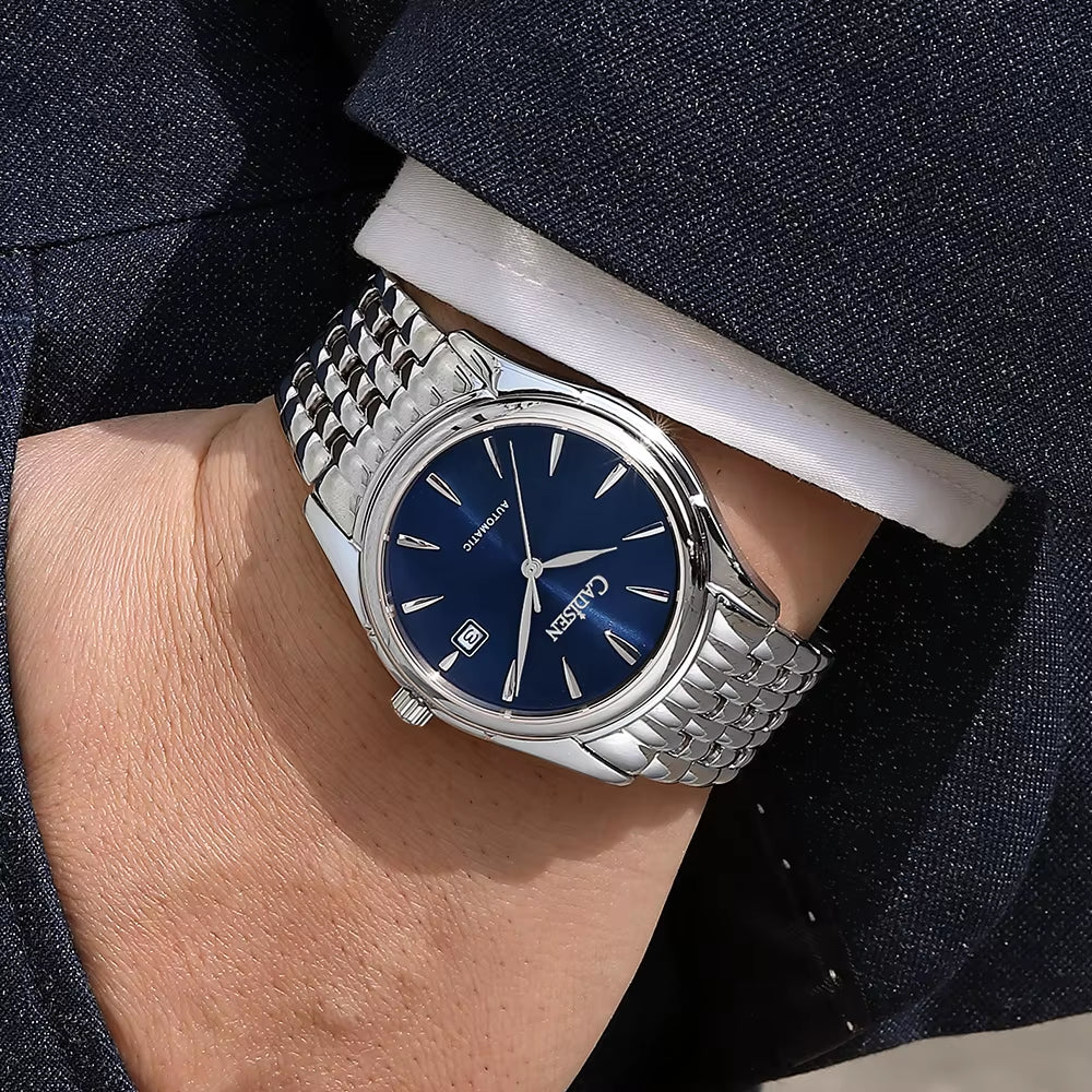 2024 New 40Mm Men'S Automatic Machinery Watches Stainless Steel AR Sapphire MIYOTA 8215 Business Watches Watch for Men