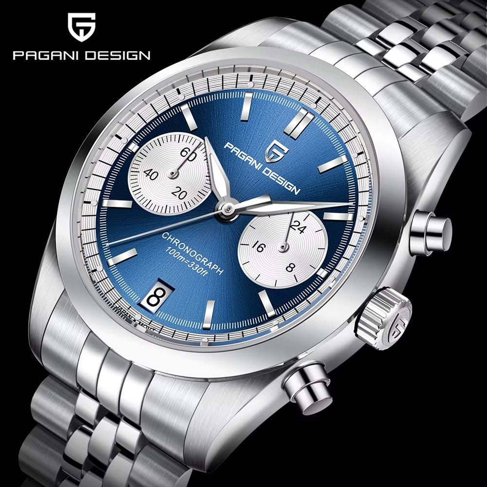 Pilot Men'S Quartz Watches Sports Waterproof Wristwatch Sapphire Automatic Watch Relogio Masculino 2024 PD1775
