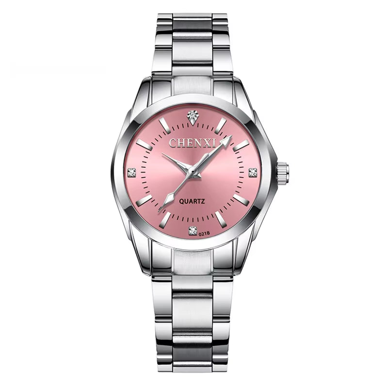 Lady Rhinestone Fashion Watch Women Quartz Watch Women'S Wrist Watches Female Dress Clock Xfcs Relogio Feminino