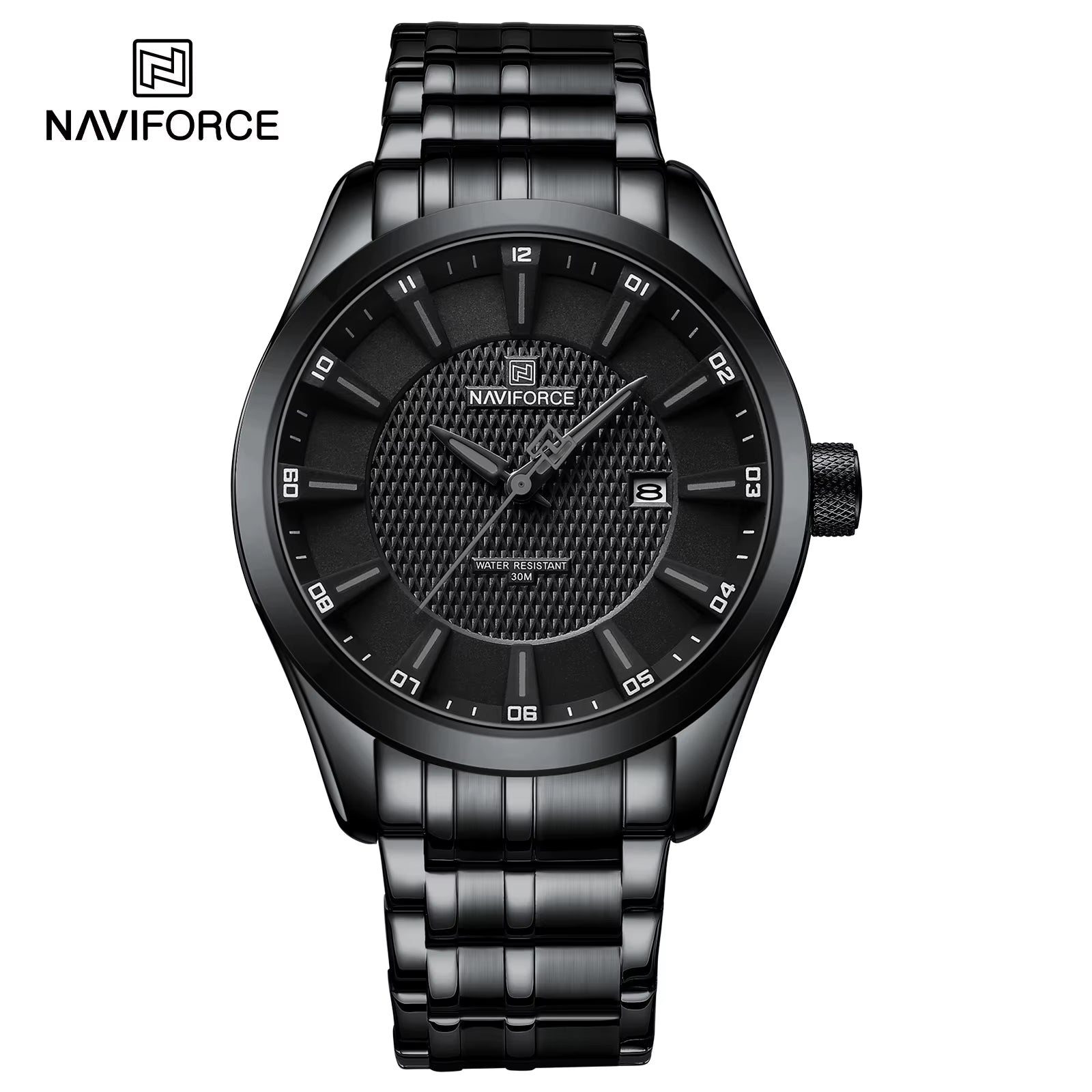 Brand Business Luxury Watch Men Clock Waterproof Luminous Quartz Stainless Steel Wristwatch Fashion Mens Watches