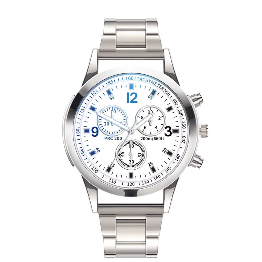 Luxury Business Men'S Quartz Sports Watch Stainless Steel Men'S Mechanical Watches Men'S Fashion Watches Relogio Masculino