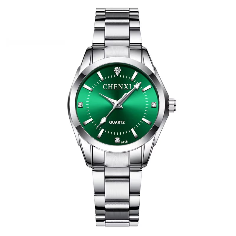 Lady Rhinestone Fashion Watch Women Quartz Watch Women'S Wrist Watches Female Dress Clock Xfcs Relogio Feminino