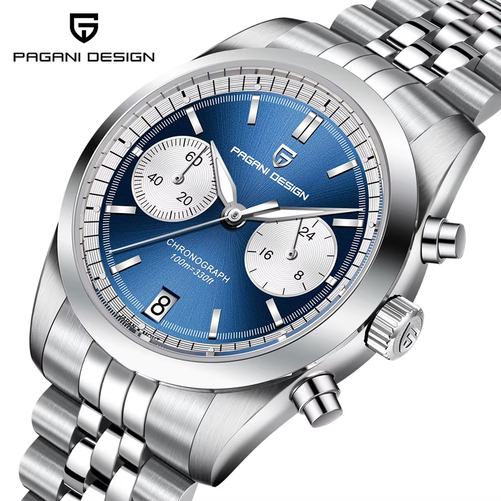 Pilot Men'S Quartz Watches Sports Waterproof Wristwatch Sapphire Automatic Watch Relogio Masculino 2024 PD1775