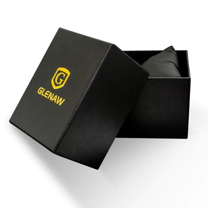 High Quality Mens Business Watch Gentleman Style Stainless Steel Leisure Mechanical Watch Clock Luminous Black Watches