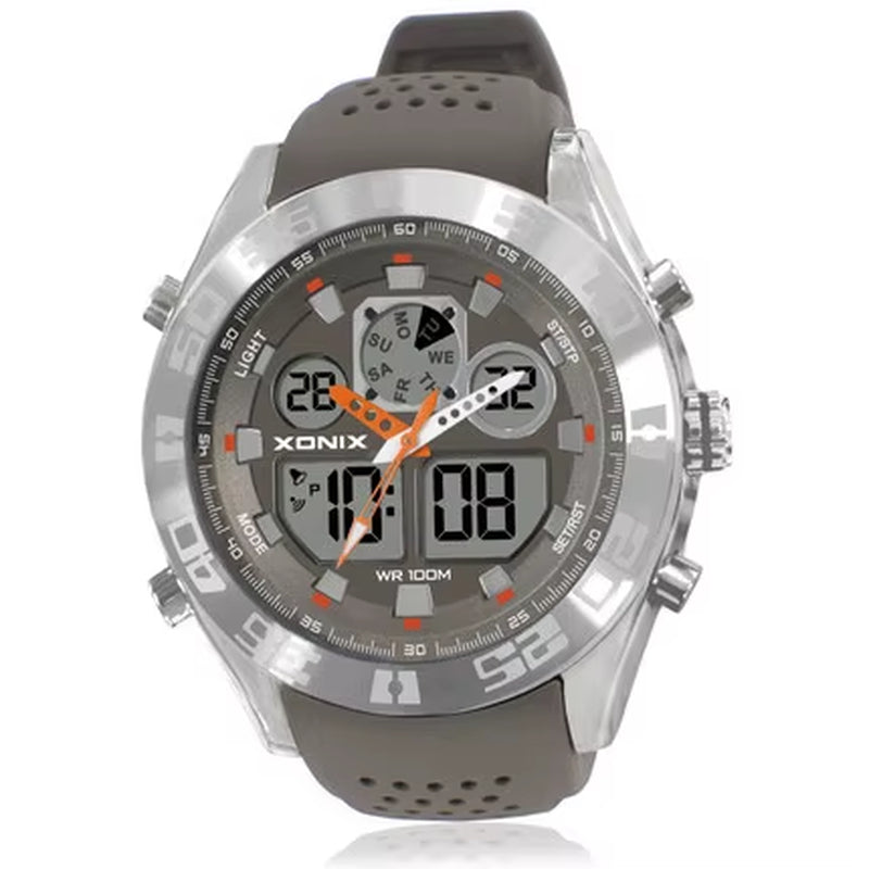 TOP Men Sports Watches Waterproof 100M Analog-Digital Watch Running Swimming Diving Wristwatch Relojes Hombre Montre Homme MY