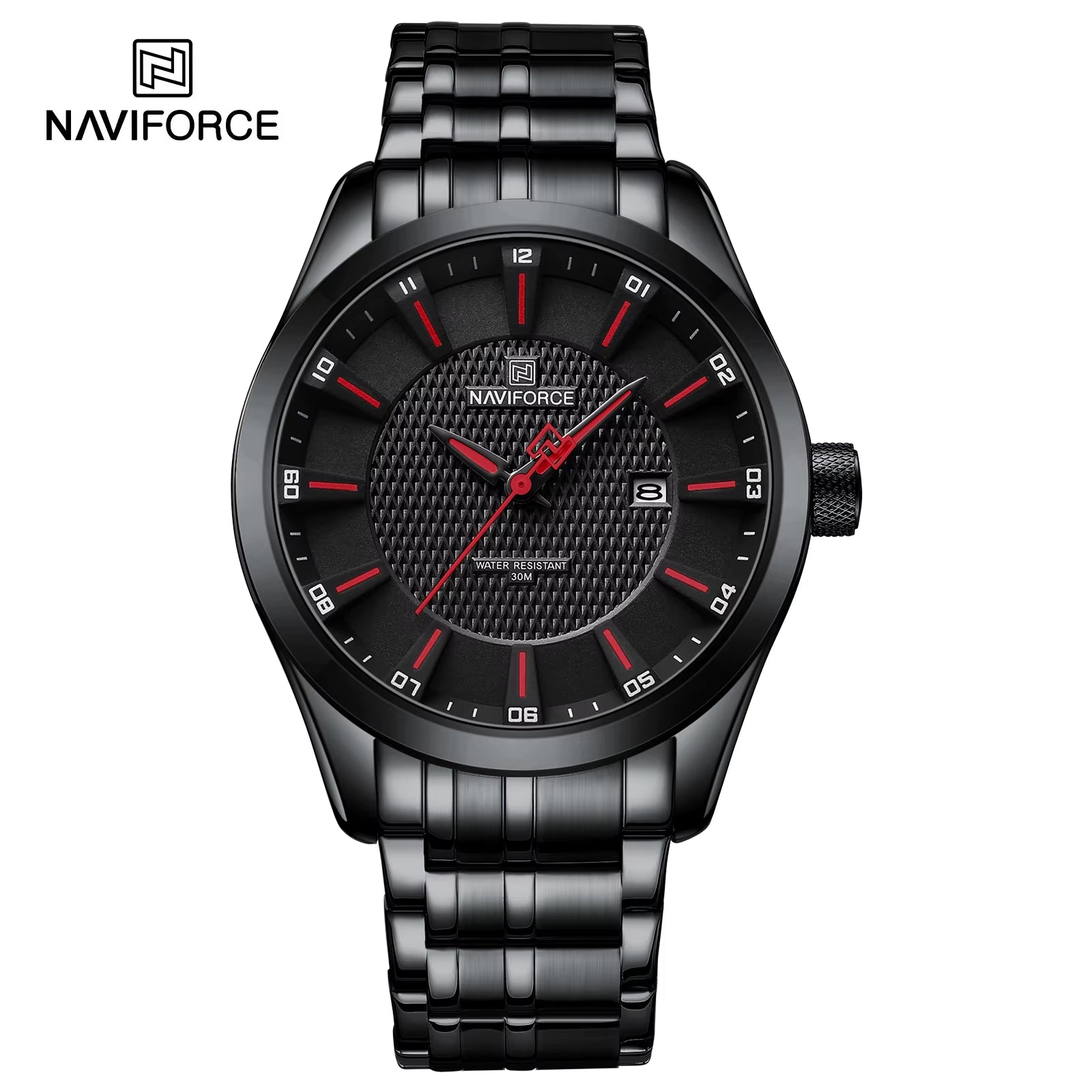 Brand Business Luxury Watch Men Clock Waterproof Luminous Quartz Stainless Steel Wristwatch Fashion Mens Watches