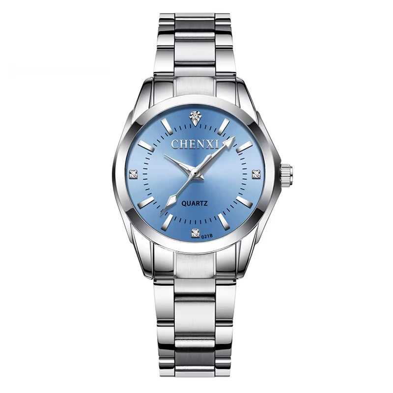 Lady Rhinestone Fashion Watch Women Quartz Watch Women'S Wrist Watches Female Dress Clock Xfcs Relogio Feminino