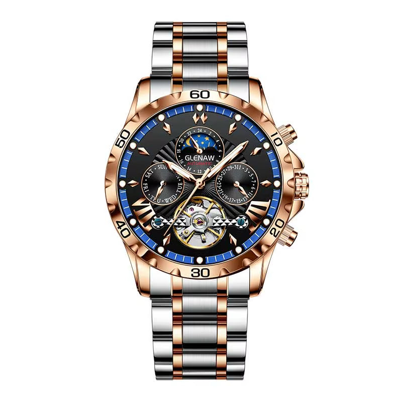 Design Mens Watches Top Brand Luxury Fashion Business Automatic Watch Men'S Waterproof Mechanical Watch Montre Homme