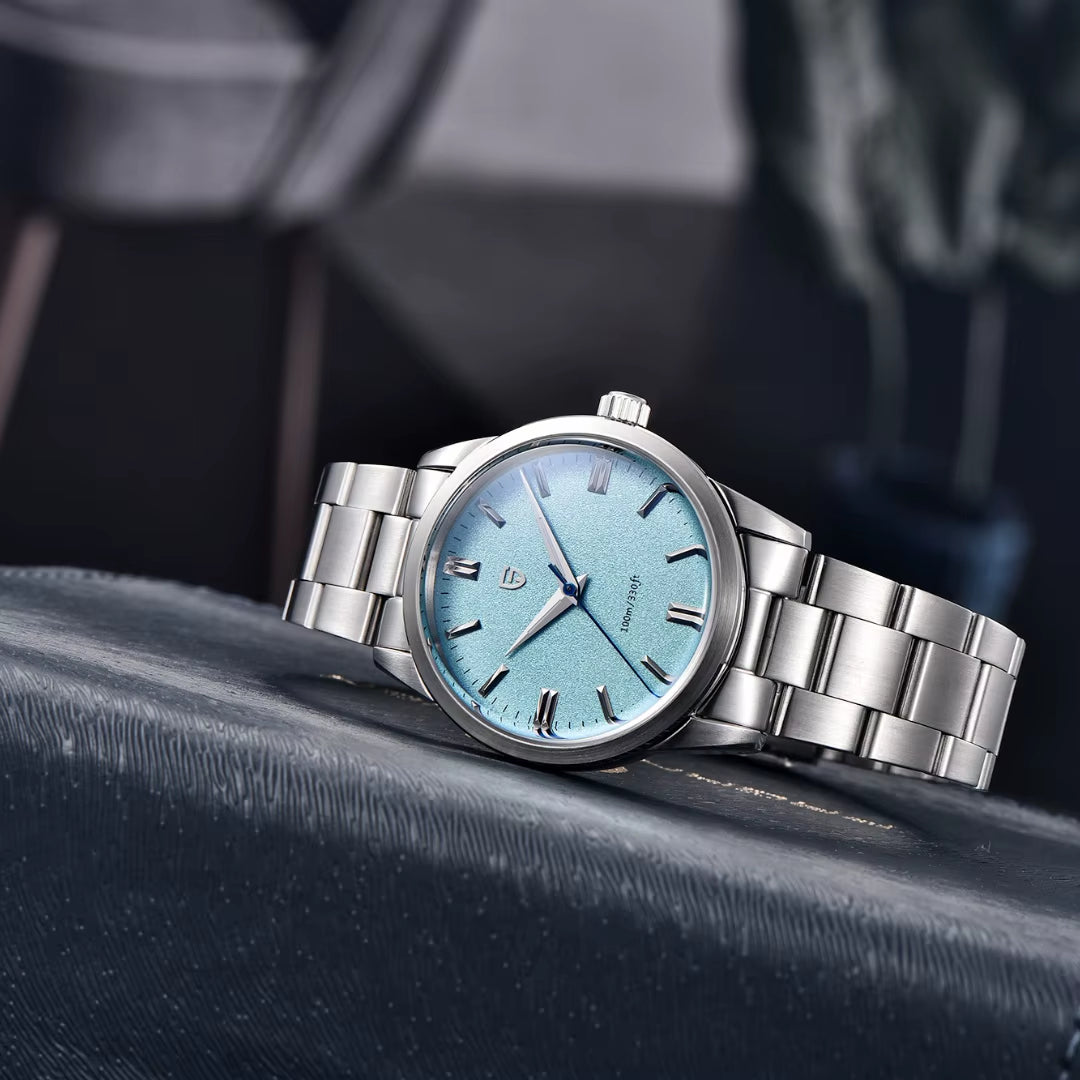 PAGANI DESIGN 2024 New 38Mm Men'S Quartz Watches Stainless Steel AR Coating Sapphire VH31 Business Sports Watches Watch for Men