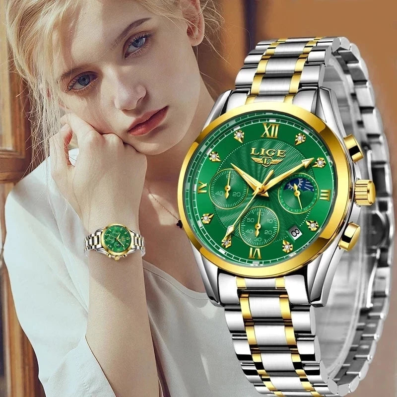 2023 New Fashion Watch Women Watches Ladies Creative Steel Women Bracelet Watches Female Waterproof Clocks Relogio Feminino